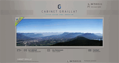 Desktop Screenshot of graillat-immobilier.com